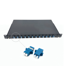 odf manufacturer wall mount ODF 12 port LC duplex fiber optic patch panel